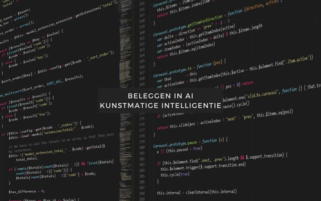 Artikelen over aandelen 36 Beleggen in AI