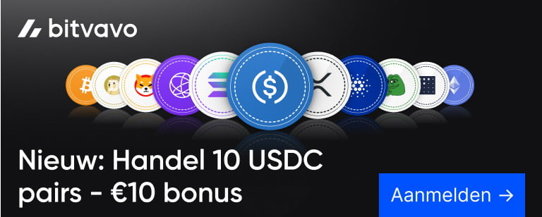 Bitvavo DCA-methode €10 bonus