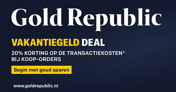 De gestegen goud en zilverprijs 5 De gestegen goud en zilverprijs - Gold Republic actie
