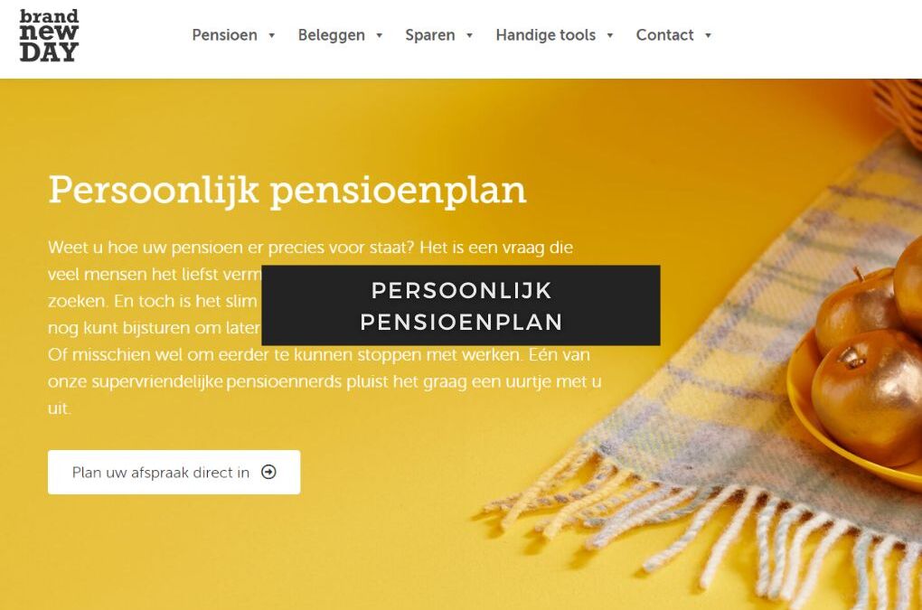 Pensioenbeleggen 6 Persoonlijk Pensioenplan