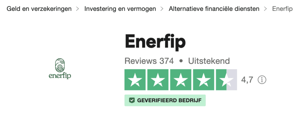 Crowdfunding voor de energietransitie: Enerfip 2 Crowdfunding voor de energietransitie: Enerfip reviews