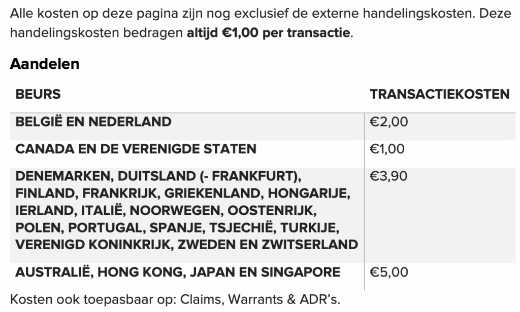 Welke beurs moet je kiezen bij DEGIRO Nieuwe ETF Kernselectie Tradegate en aandelen