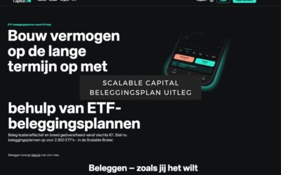 Beginnen met beleggen kennis 10 Scalable Capital beleggingsplan uitleg en kosten