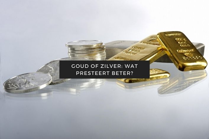 Goud of zilver: welk edelmetaalbelegging presteert historisch beter?