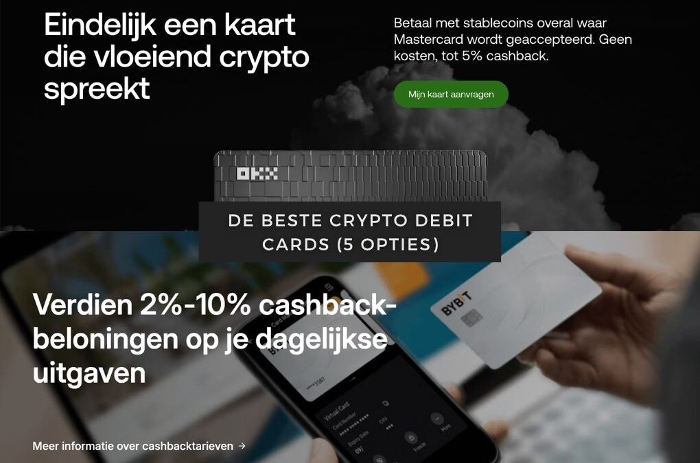 Gids over de beste crypto debit card voor beginners
