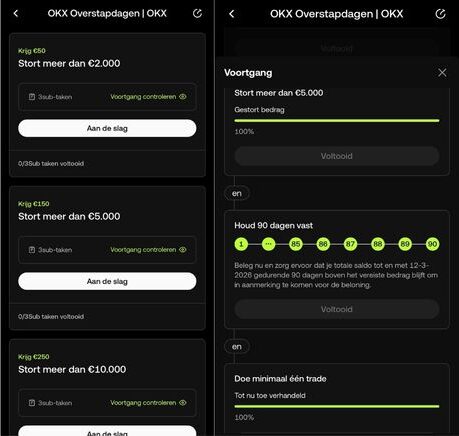 OKX Review, OKX bonussen, OKX acties, OKX overstapdagen (1)