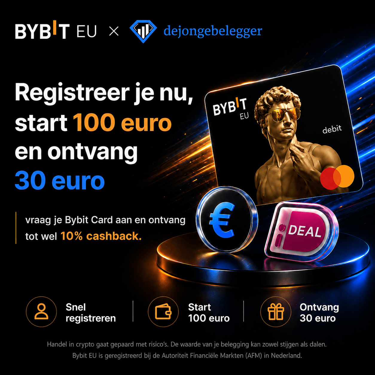 Beleggen bij ByBit crypto handleiding bonus